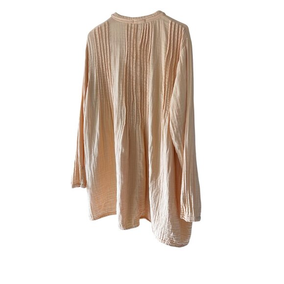 CP Shades  x Free People Yoko Womens Size Medium Button Long Sleeve Tunic Dress - Picture 5 of 15